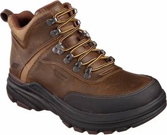 Skechers Mens Holdren Brenton Boots In Dark Brown