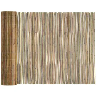 vidaXL Cerca De Bamb&uacute; Marr&oacute;n 500 X 125 Cm Bamb&uacute; Vidaxl