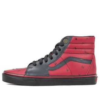 Vans SK8-Hi Marvel Deadpool Black Red VA38GEUBJ