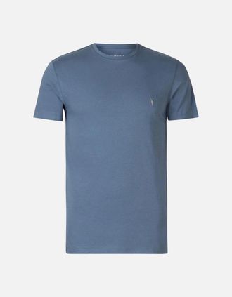 AllSaints Allsaints Mens ALL SAINTS Mens T Shirts Tonic Crew Neck Short Tee - Navy - Size: 40