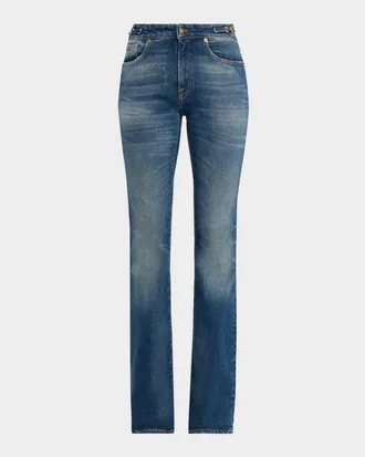 Golden Goose Journey Ophelia Bootcut Chain Jeans