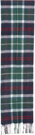 Barbour Schotse sjaal met franjes - Heren - Wintersjaals - Veelkleurig - ONE Size - Accessoires