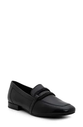 Ara Lynda Rhinestone Loafer in Black at Nordstrom Rack, Size 10.5