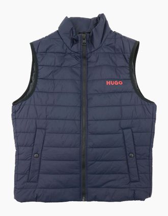 HUGO BOSS Mens Hugo Bentino2221 Padded Gilet Dark Blue 405 - Navy - Size: Regular/36