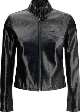 Courr&egrave;ges Cotton Full-Length Womens Jacket
