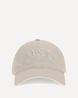 Ganni Canvas Cap with logo Female UNI