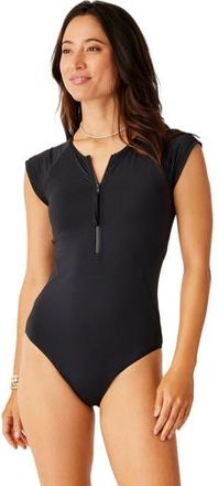 Carve Designs All Day One Piece in Black at Nordstrom, Size X-Small