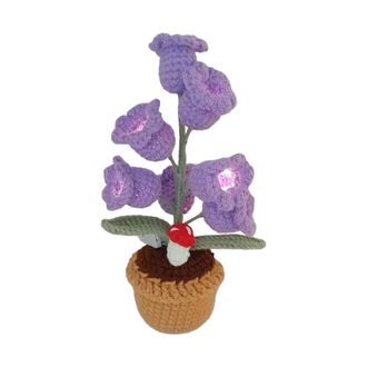OEM Regalo De Flores Eternas, Planta En Maceta - Luz Nocturna P&uacute;rpura