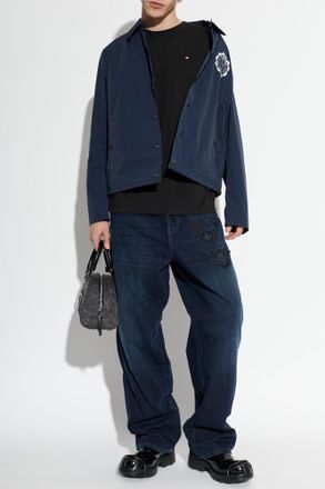 Diesel Jacket J-UMP-A, Mens, Navy Blue
