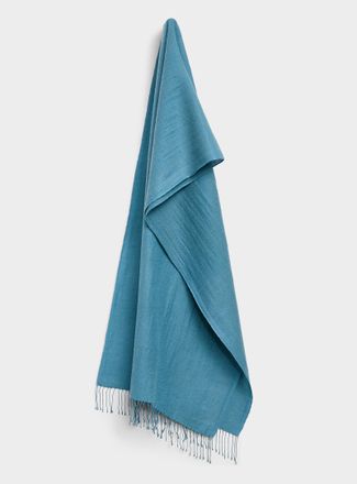 Simons Womens Lightweight cashmere pashmina scarf