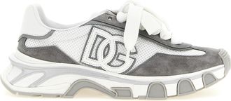 Dolce & Gabbana Gray Polyester Athletic Womens Sneakers