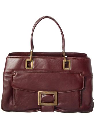 Roger Vivier Leather Satchel