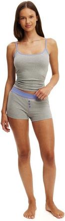Cotton On Womens Dreamy Soft Boyshort in Mid Grey Marle Star Kissed at Nordstrom, Size Xx-Small