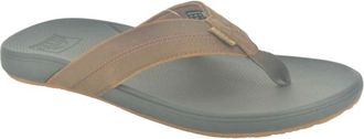 Reef Schoenen, Heren, Bruin, 43 EU, Leer, Leder Teenslipper