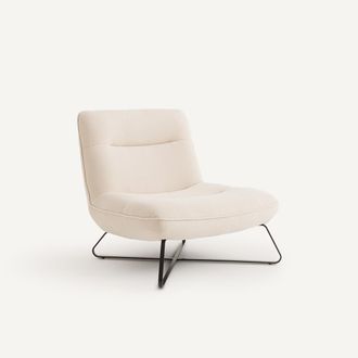 AM.PM Fauteuil in chenille stof, HELMA