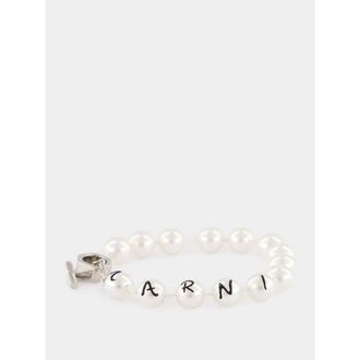 Marni Bracelets, unisex, White, Size: M Bracelet