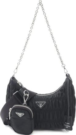 Prada Borsa a spalla Re-Edtition 2006 piccola - Nero