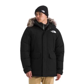 The North Face McMurdo Parka Jacket Mens Black Water Repellent GBO3166
