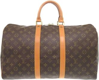 Louis Vuitton Pre-owned Weekend Bags, female, Brown, Size: ONE SIZE Pre-owned Fabric louis-vuitton-bags