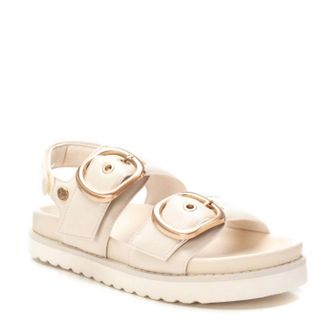 Xti Womens Buckle Sandals In Ice