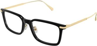 Cartier Glasses, male, Black, Size: 54 MM Eyeglasses