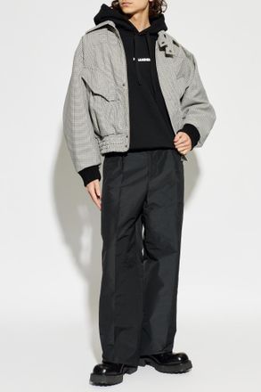 Jil Sander Hoodie, Mens, Black