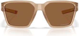 Oakley Briza 58mm Prizm Square Sunglasses in Polished Sepia/prizm Bronze at Nordstrom