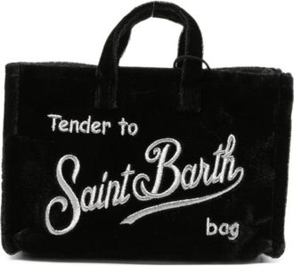 MC2 Saint Barth Bolso para M&oacute;vil Velvet 00 Emb - Bags - Mujer - Negro - ONE SIZE