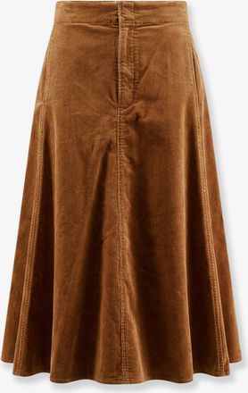 Ralph Lauren Gonna A-Line in velluto a costine - POLO RALPH LAUREN - gender_Woman