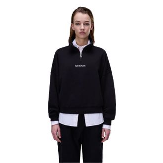 Napapijri Dames/Dames Almas Sweatshirt met Kwartrits (Zwart)