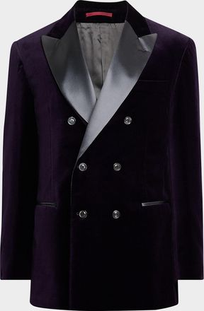 Brunello Cucinelli Mens Velvet Tuxedo Jacket