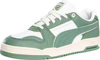 Puma Slipstream Lo Vintage Leren Sneakers, Wit