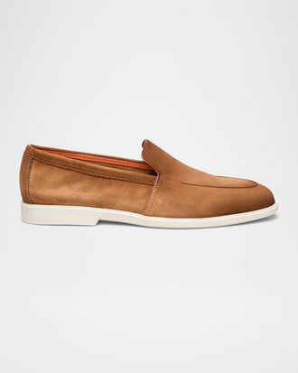 Santoni Men & apos;s Malibu Suede Loafers