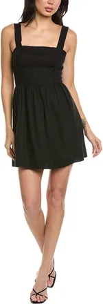 Seraphina Sleeveless Linen-Blend Mini Dress