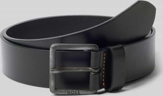 HUGO BOSS Gürtel aus echtem Rindsleder Modell JEEKO_SZ40 in Black, Größe 105