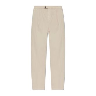 Eleventy Slim-fit Trousers, male, Beige, Size: W31 Over Pences Pants