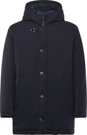 Fay Padded Gabardine Pea Coat