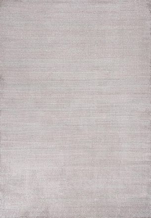 Jonathan Y Designs Cole Modern Minimalist Pinstripe High-Low Area Rug in Dark Silver/white at Nordstrom, Size 8Ft 0In X 10Ft 0In