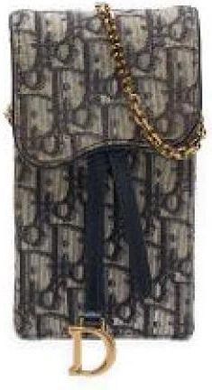 Dior Borsa Mini Crossbody Pre-owned in Tela - - Pre-owned - Donna - Blu - ONE SIZE