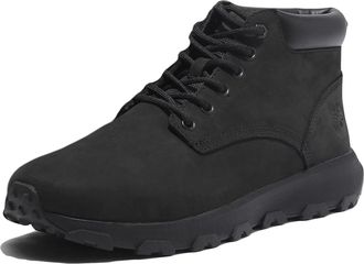 Timberland Mens Winsor Park Chukka Nubuck Black Boots 10 UK