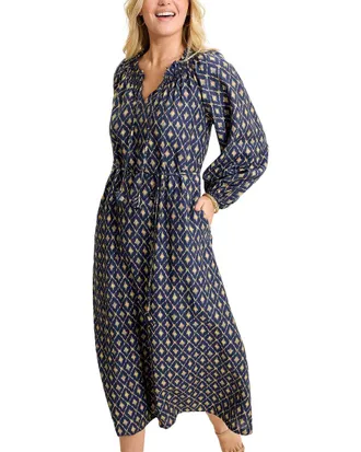 Tommy Bahama Diamond Cay Linen-Blend Maxi Dress