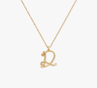Kate Spade New York Initial Script Pendant