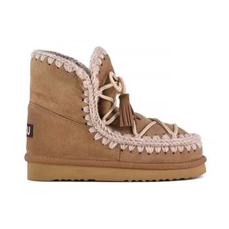 Mou Schoenen, Dames, Bruin, 39 EU, Wol, Bruine Eskimo Kant Schapenvacht Laarzen