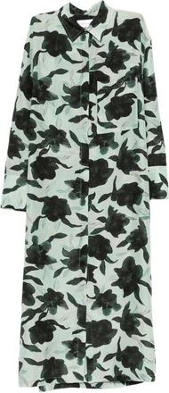 Christian Wijnants Chemisier Diola a fiori - Verde