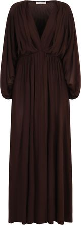 Philosophy di Lorenzo Serafini Draped Long Dress