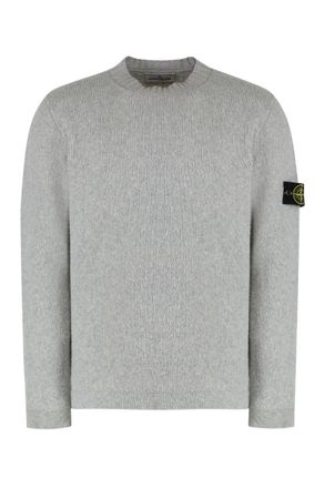 Stone Island Wool-Blend Crew-Neck Sweater