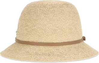 Helen Kaminski Womens Straw Hat Natural-Tan Raffia E Hairbands Natural/tan