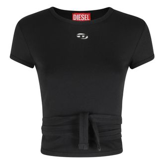 Diesel T-Shirts, female, Black, Size: XS T-Shirt bunny tail s1