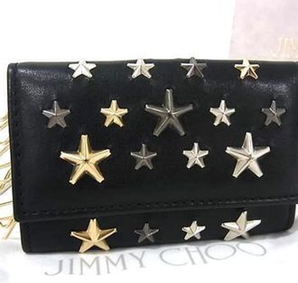 Jimmy Choo London Leather Keycase (Pre-Owned)
