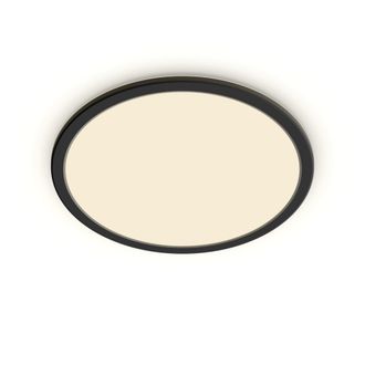 Philips Plaf&oacute;n Led Superslim Negro 25 Cm